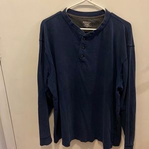 ❗️LAST CHANCE- St. John's Bay Navy Blue Long Sleeve Men's Shirt❗️